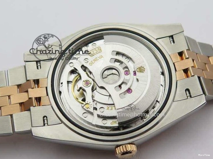 MiroTime 0313 Vibrant DateJust 41mm 126303 Noob 1:1 Best Edition RG Wrapped Brown Diam Dial Fluted Bezel On Jubilee Bracelet A 3781